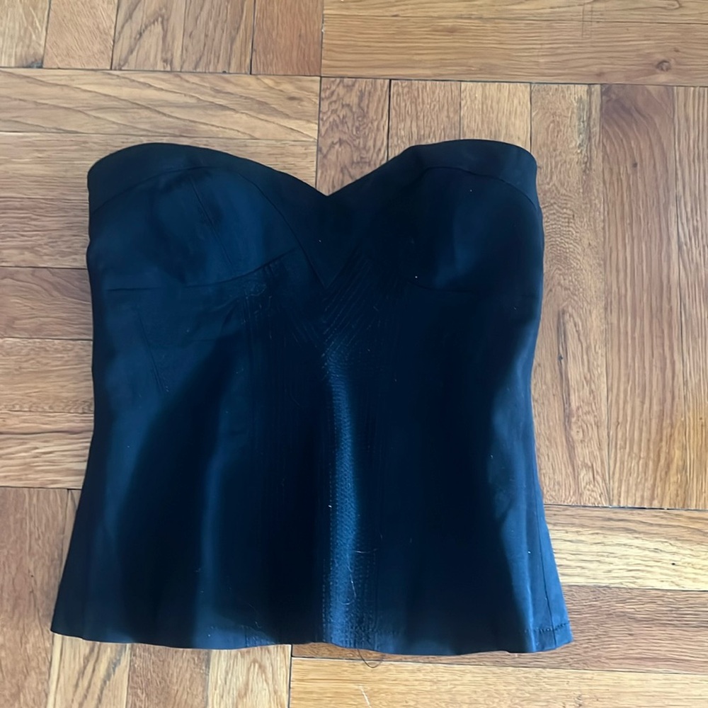 Bebe Black Bustier